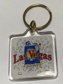 Las Vegas スロットマシン アクリルキーホルダー