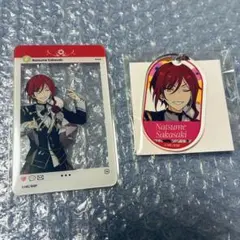 あんスタ　カラオケの鉄人　カラ鉄　アクキー　アクリルカード　逆先夏目
