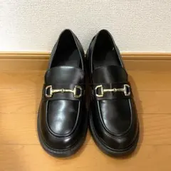 ボリュームソールビットローファー L【GU】