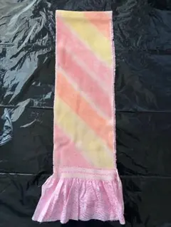 総絞り帯揚げ　振袖用　正絹