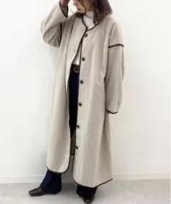 アプレジュール パイピングコートのサムネイル