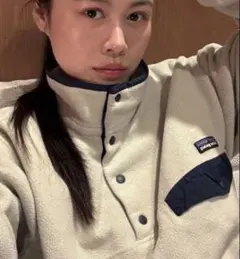 田中シェン着 patagonia シンチラ フリースジャケット S