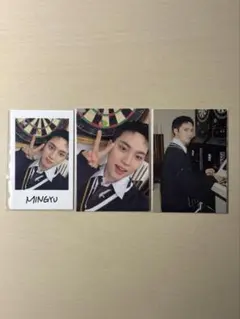 SEVENTEEN ミンギュ トレカ インスタントフォト 3枚セット