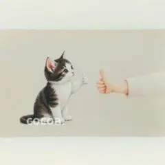 ポスター　アートポスター　子猫