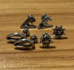 夏用ピアス3点set