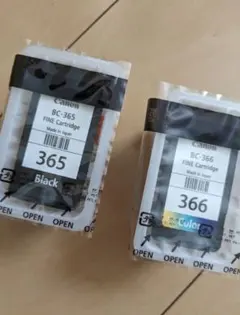 【新品セット】純正 BC-365　BC-366　キャノン　インクのサムネイル