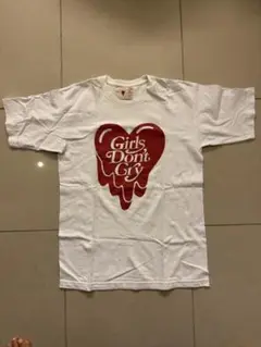 Girls Don't Cry ハートロゴ Tシャツ