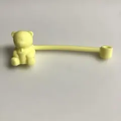 スターバックス カラーチェンジカップ ストローキャップベアリスタ くま 黄色