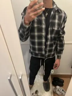 Zara チェック柄シャツ