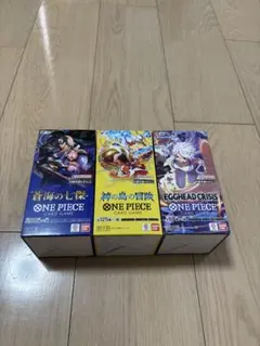 テープカット3BOX 蒼海の七傑 EGGHEAD CRISIS 神の島の冒険