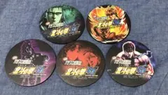 PS2版　実践パチスロ必勝法　北斗の拳SE 特典コースター5種