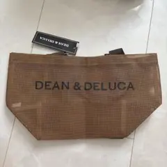 DEAN&DELUCA ゴールド メッシュトートバッグ Sサイズ