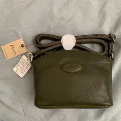 新品未使用 Dakota ショルダーバッグ 本革 グリーン