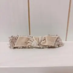 【des vacances】新品！ツイード　ベロア　リボン　ヘアクリップ