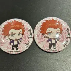 ダンガンロンパ　カフェ　缶バッジ　桑田怜恩