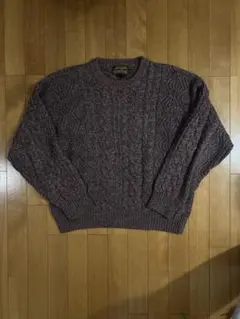 eddie bauer cotton knit 香港製 90s 黒タグ