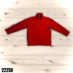 UNIQLO ユニクロ レッド ハーフジップ トレーナー 2225のサムネイル