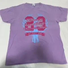 Printstar チアリーディング Tシャツ Mサイズ 紫