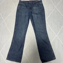 Wrangler ブーツカットデニム ダークブルー