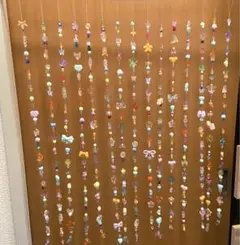カラフルビーズカーテン