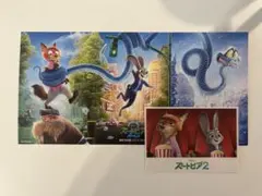 ズートピア2ズートピアシアター限定 スマホステッカー映画 入場者特典