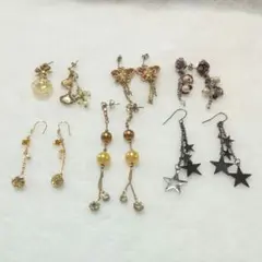 ピアス６点セット　おまけ付き