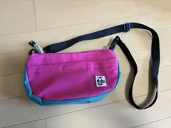 ピンク/青 ショルダーバッグ