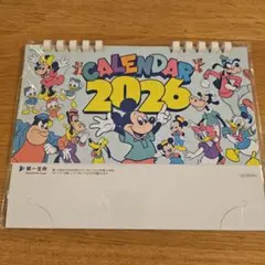 ミッキーマウス 2026年カレンダー　第一生命　非売品