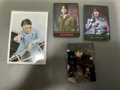 川島如恵留公式写真１枚と トレーディングカード３枚