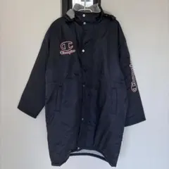 Champion ベンチコート Lサイズ ネイビー