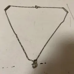 ◆ハート型クリスタルペンダントネックレス◆ 13-953