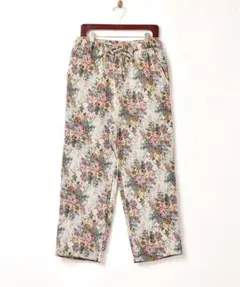断捨離中！買って！！ Backers 花柄 タペストリー イージーパンツ
