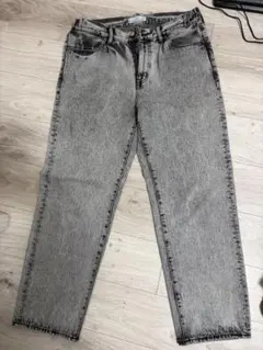RAGEBLUE グレー ストレートデニムパンツのサムネイル