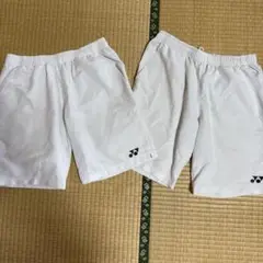 ヨネックス ホワイト パンツ