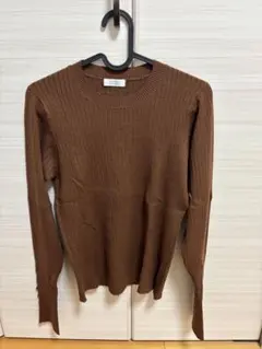 LOWRYSFARM 袖ボタンニット