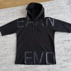 NICOLE CLUB FOR MEN ブラックパーカー サイズ46