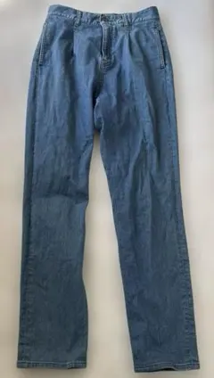 ワイドレンジ WideRange ライトブルーストレートデニムパンツ