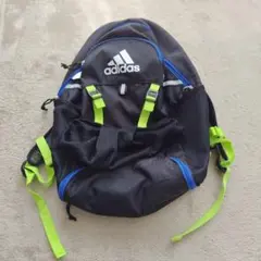 adidas バックパック 黒/緑/青