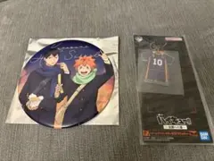 ハイキュー!! 日向翔陽　キーホルダーと缶バッジセット