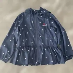 プティマイン　ハート柄フリルジャケット