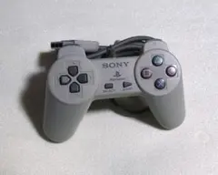 初代PS1 コントローラー SONY純正 グレー 動作確認済