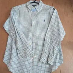 Ralph Lauren チェック柄 長袖シャツ 120