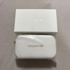 COACH アクセサリーケース ホワイト