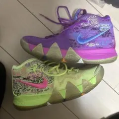 レア⭐︎NIKE カイリー6 EP オラクルアクア ヒョウ柄 ベルクロ 23cm