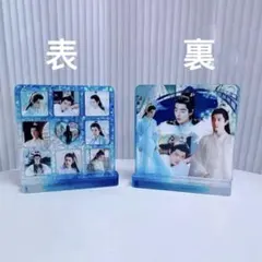 新作❣️王一博 2番スタジオ　新両面レジン九宫格玄関置物3点セット❣️確認用0211 王一博 春晚 2番スタジオ 新両面レジン九宫格玄関置物 0416 - メルカリ