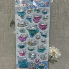 サンリオ　プチ　ウォーターinシール　シナモン　シナモロール　sanrio 新品