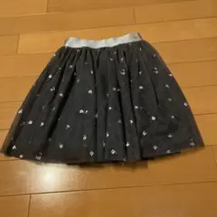 ちょこ様専用Kate spade 120 黒 チュールスカート 花柄