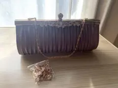 2wayプリーツ クラッチバッグ　アクシーズファーム