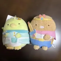 映画すみっコぐらし 空の王国 ボールチェーン付きペンギン とんかつ 2種セット