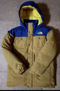 THE NORTH FACE ダウンコート ブラウン・ネイビー150㌢